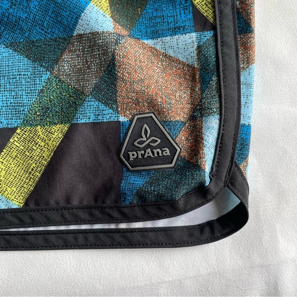 Prana Multicolor Geometric Board Shorts - Picture 9 of 9